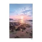 illustrations originales Bretagne - œuvres d’art Bretagne - illustration originale bord de mer - L'estran au couché du soleil - Roscoff - Fine art - Tyvart