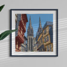 illustrations originales Bretagne - œuvres d’art Bretagne - illustration originale Quimper, Finistère, Bretagne - Fine art - Tyvart