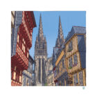illustrations originales Bretagne - œuvres d’art Bretagne - illustration originale Quimper, Finistère, Bretagne - Fine art - Tyvart