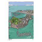 illustrations originales Bretagne - œuvres d’art Bretagne - illustration originale - Ville close, Concarneau, Finistère - Bretagne - Fine art - Tyv art